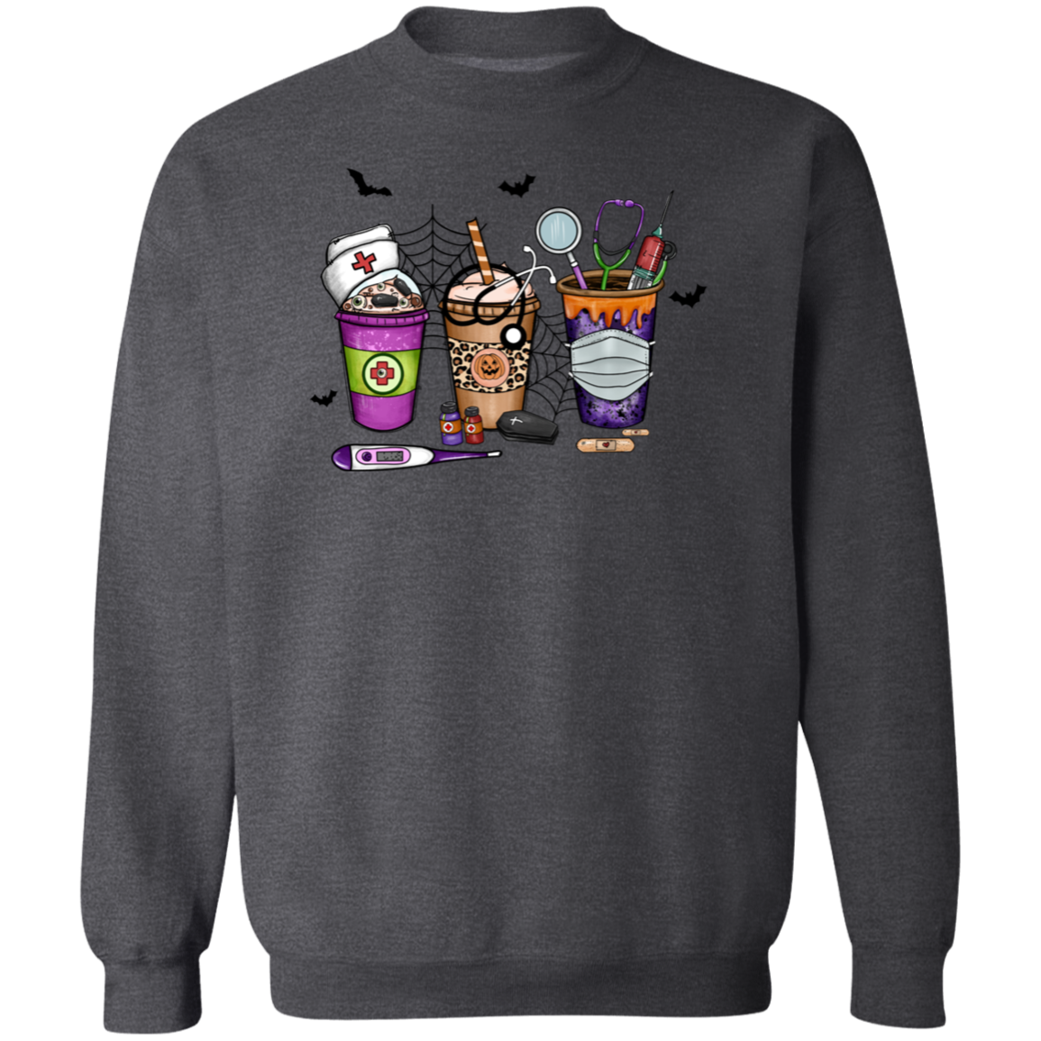 Caffeinated Care Halloween Nurse Latte Delight