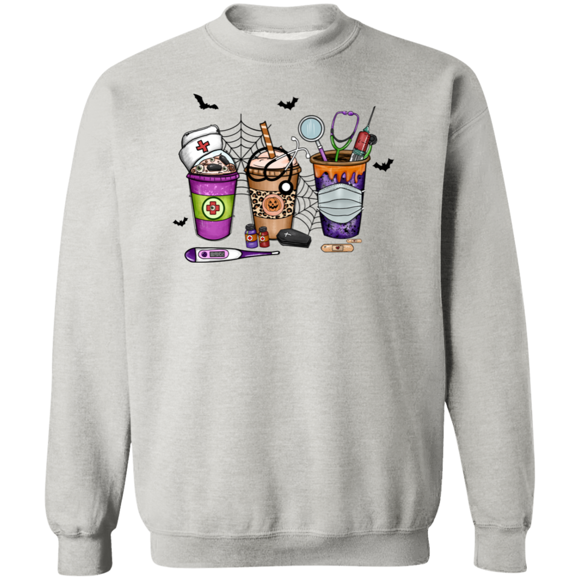 Caffeinated Care Halloween Nurse Latte Delight