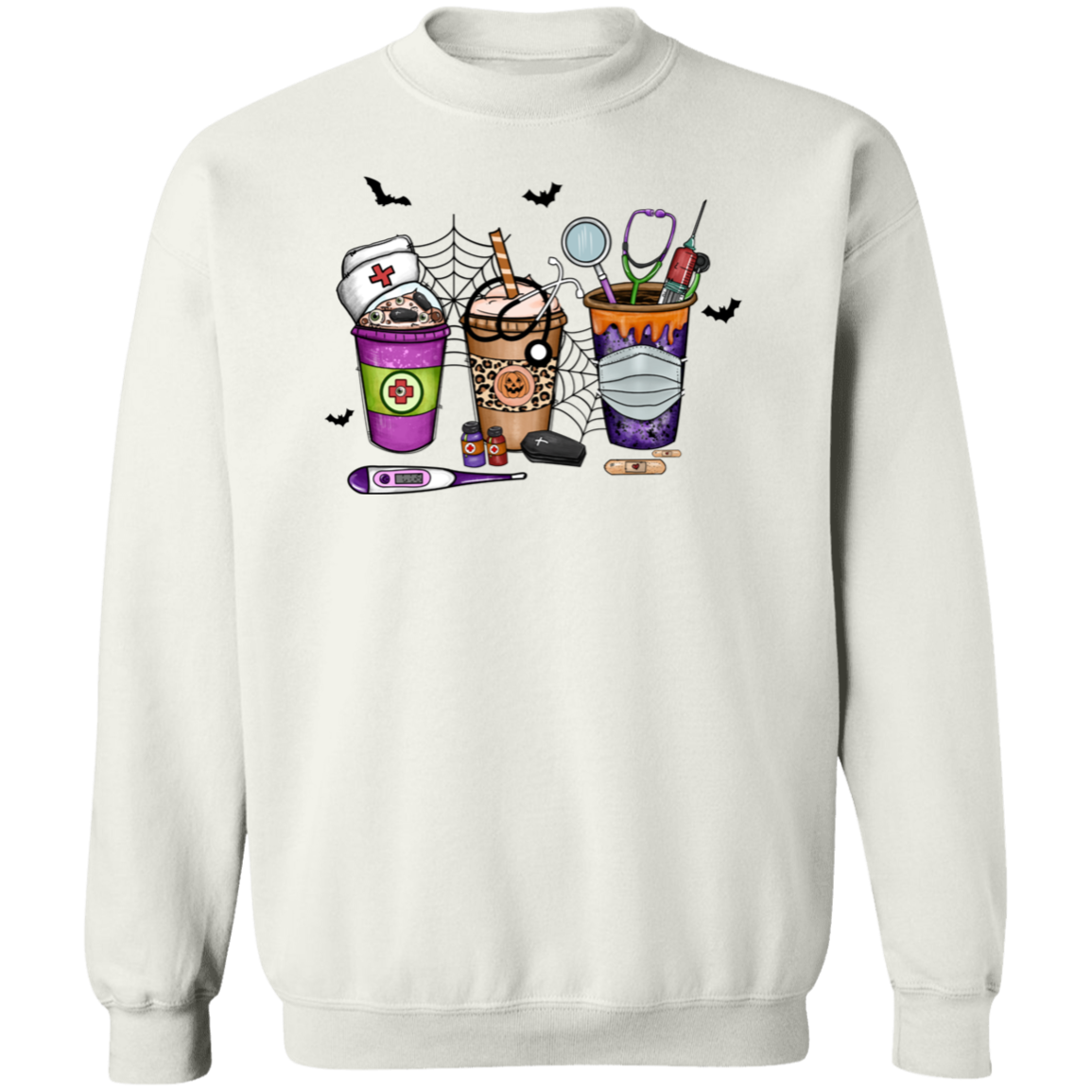 Caffeinated Care Halloween Nurse Latte Delight