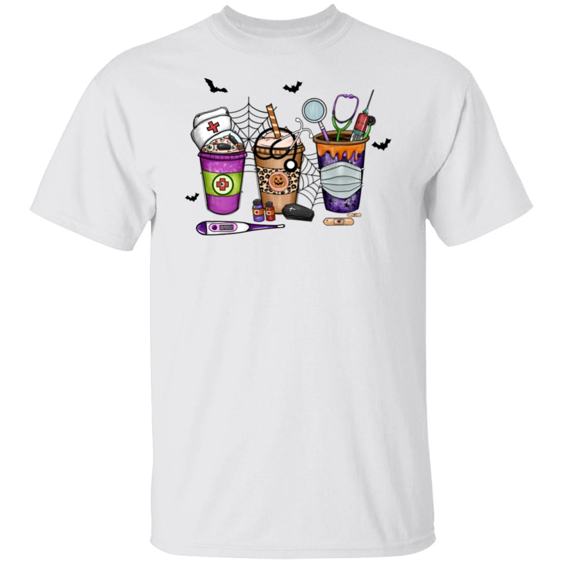 Caffeinated Care Halloween Nurse Latte Delight