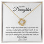 To My Daughter | Guiding Light Love Knot Necklace