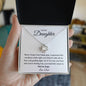 To My Daughter | Guiding Light Love Knot Necklace