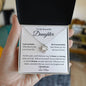 To My Daughter | Everlasting Love Knot Necklace