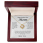 Happy Mother's Day Mom - Grateful Love Knot Necklace