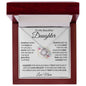 To My Beautiful Daughter | Someday Love Knot Necklace