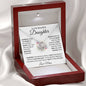 To My Beautiful Daughter | Someday Love Knot Necklace