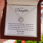 To My Daughter | Guiding Light Love Knot Necklace