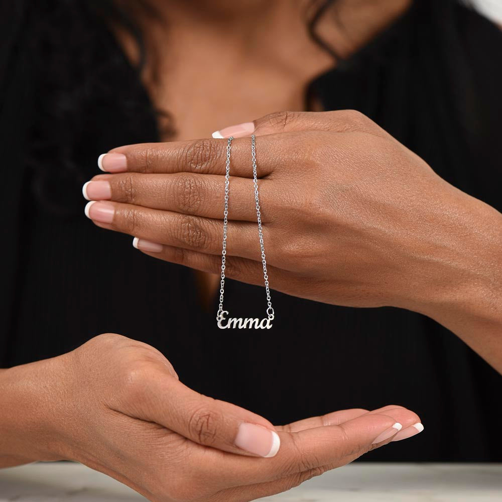 To My Daughter | Guiding Light Personalized Name Necklace