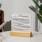 To My Beautiful Soulmate | Special LED Acrylic Plaque