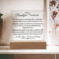 To My Beautiful Soulmate | One Thing LED Acrylic Plaque