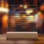 To My Beautiful Soulmate | Special LED Acrylic Plaque
