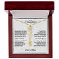 To My Daughter | Custom Birth Flower Name Necklace
