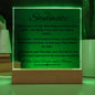 To My Soulmate | Found My Home LED Acrylic Plaque