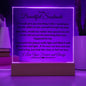 To My Beautiful Soulmate | One Thing LED Acrylic Plaque