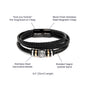 To My Son | Love You Forever Men's Bracelet