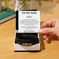 To My Son | Love You Forever Men's Bracelet