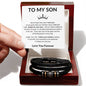 To My Son | Love You Forever Men's Bracelet