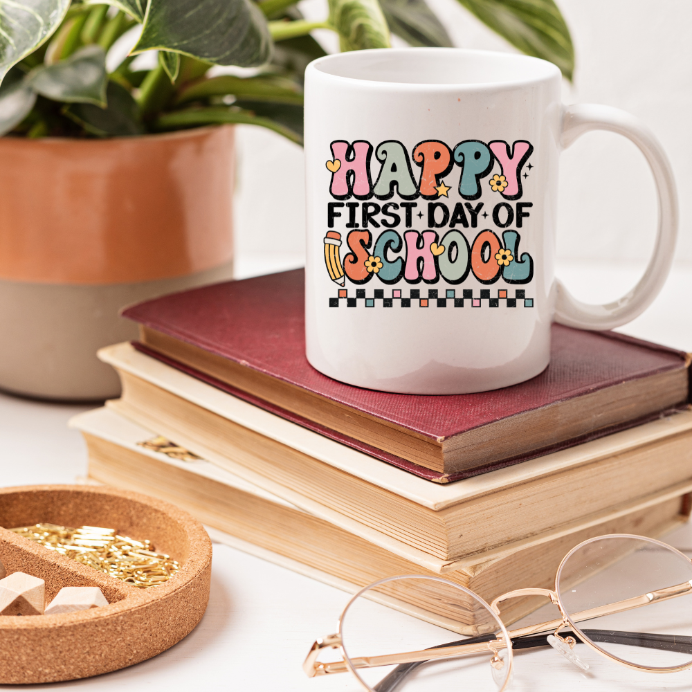 Happy First Day Of School Mug