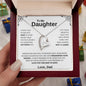 To My Daughter | Overwhelming Forever Love Necklace