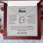 To My Loving Mom | Supported Love Knot Necklace