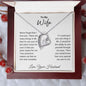 To Wife | Never Forget Forever Love Necklace From Husband