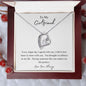 To My Girlfriend | Fall In Love Forever Love Necklace