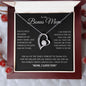 To My Bonus Mom | Supported Forever Love Necklace