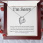 I'm Sorry | Believe Forever Love Necklace