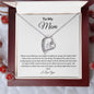 To My Mom | Just Remember Forever Love Necklace