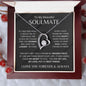 To My Beautiful Soulmate | My Heart Forever Love Necklace