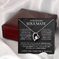 To My Beautiful Soulmate | My Heart Forever Love Necklace