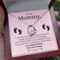 To My Mommy | Pink Kisses & Kicks Forever Love Necklace