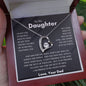 To My Daughter | Proud Forever Love Necklace