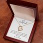 To My Girlfriend | Fall In Love Forever Love Necklace