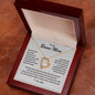 To My Bonus Mom | Held My Hand Forever Love Necklace