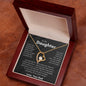 To My Daughter | Proud Forever Love Necklace