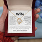 To My Wife | My Love Eternal Love Necklace