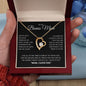 To My Bonus Mom | Supported Forever Love Necklace