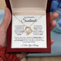 To My Beautiful Soulmate | In Your Eyes Forever Love Knot Necklace