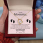 To My Mommy | Pink Kisses & Kicks Forever Love Necklace