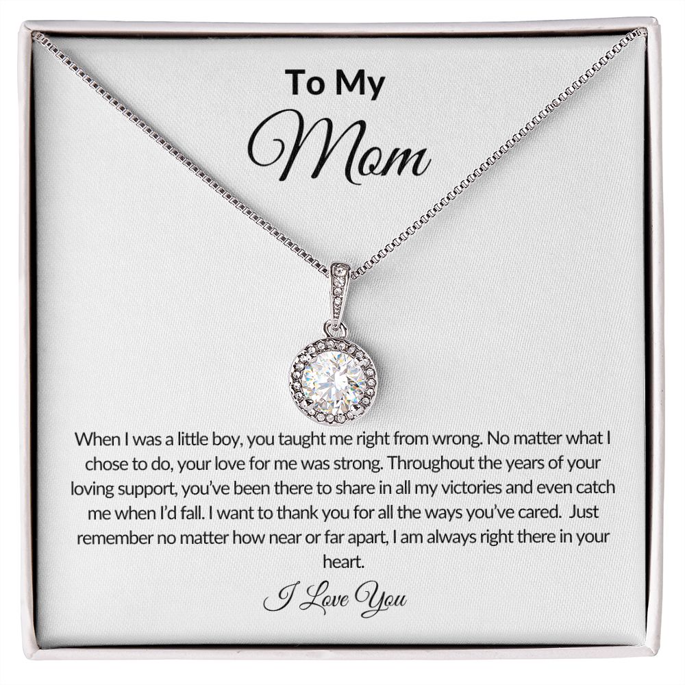 To My Mom | Just Remember Eternal Hope Necklace