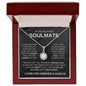 To My Beautiful Soulmate | Missing Piece Eternal Hope Necklace
