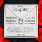 To My Daughter | Believe Lucky in Love Necklace