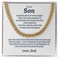 To My Son | Love Cuban Link Chain