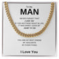 To My Man | Never Forget Cuban Link Chain