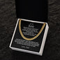 To My Son | Promise Cuban Link Chain
