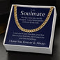 To My Soulmate | Last Everything Cuban Link Chain
