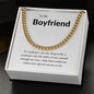 To My Boyfriend | One Thing Cuban Link Chain