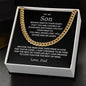 To My Son | Promise Cuban Link Chain