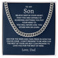 To My Son | Achieving Cuban Link Chain